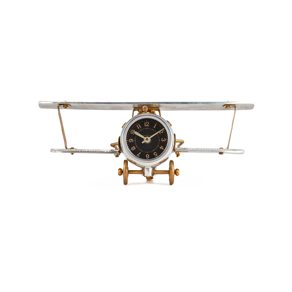 BIPLANE TABLE CLOCK - The Nifty Decor