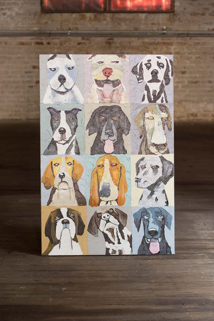 Emotional dogs painting - The Nifty Decor