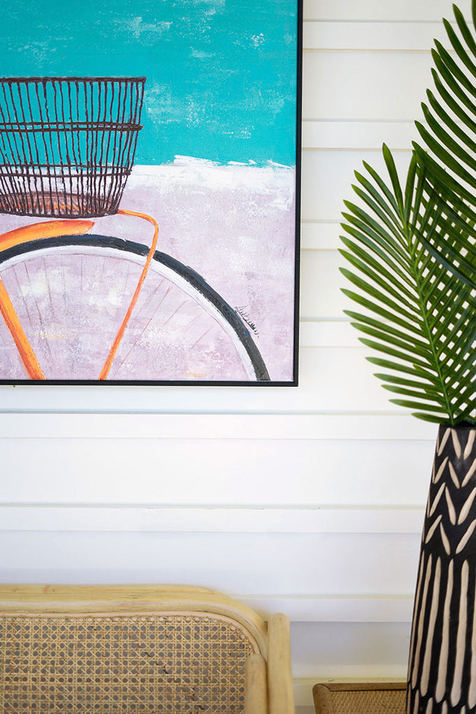 Oil painting, bicycle - The Nifty Decor