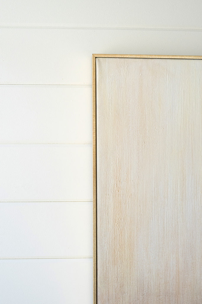 Framed gold abstract - The Nifty Decor