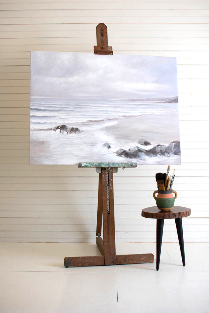 Seaside oil painting - Bombay Mercantile