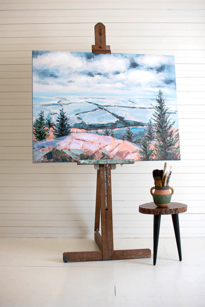 Landscape oil painting - Bombay Mercantile