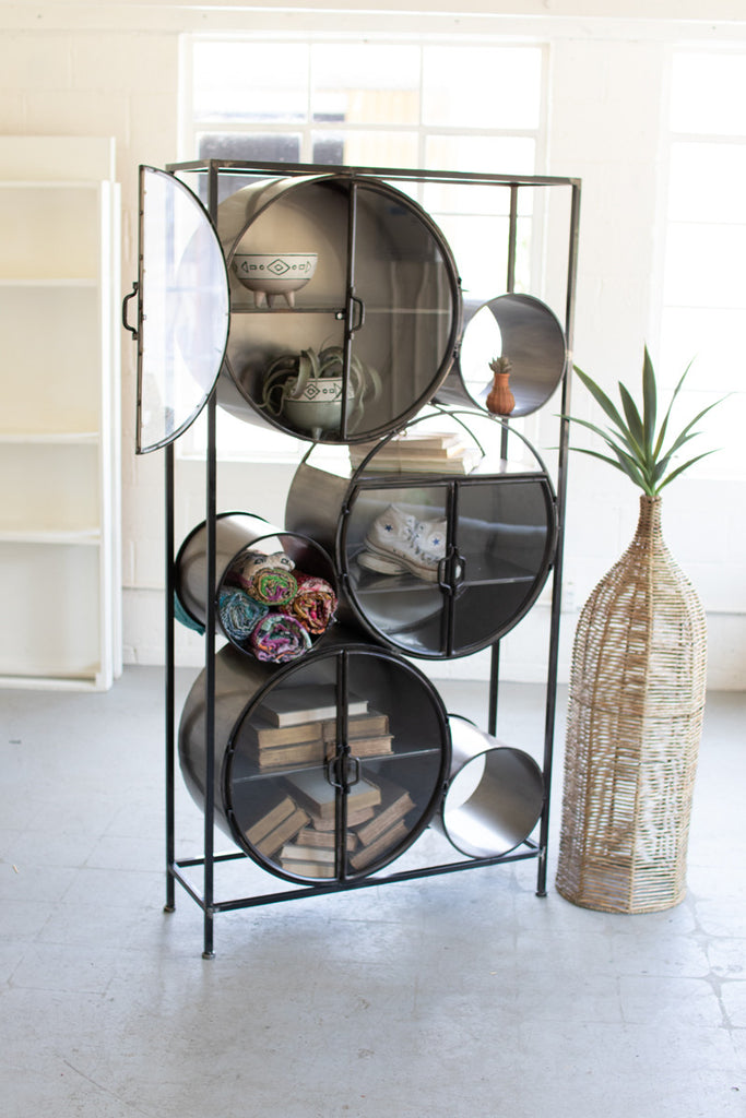 Circles shelving unit - The Nifty Decor