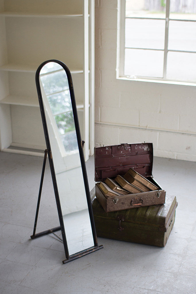Floor mirror with stand - The Nifty Decor
