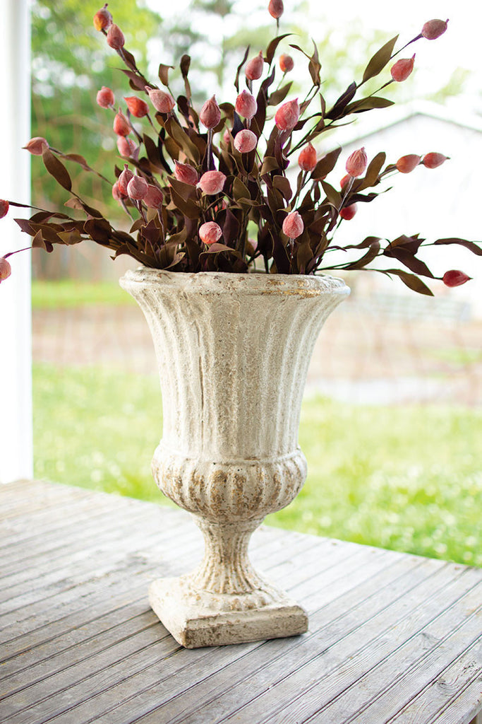 Fiberglass/resin urn - The Nifty Decor