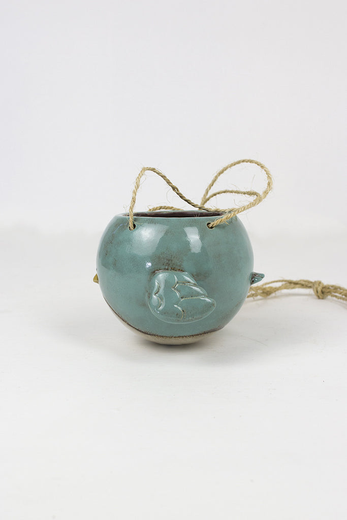 Ceramic bird planter - The Nifty Decor