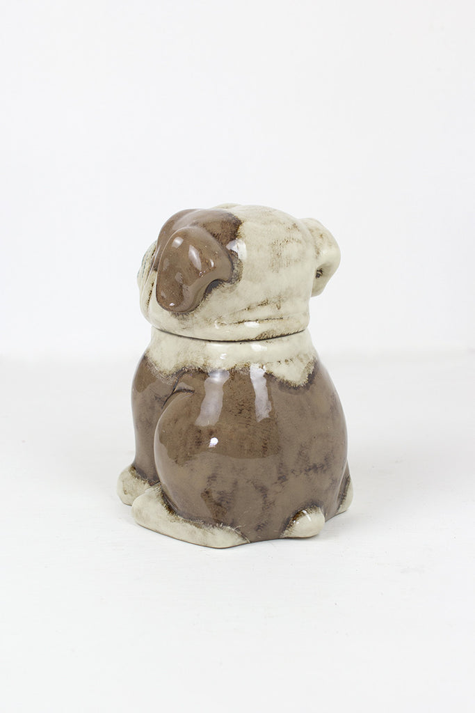 Bull dog canister - The Nifty Decor