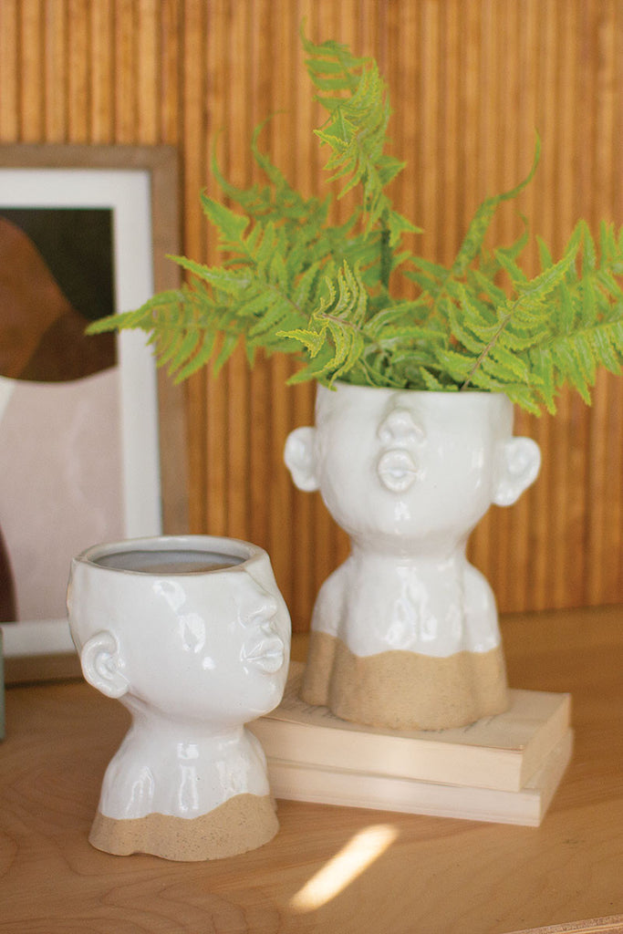 Smooching planters, set of 2 - The Nifty Decor