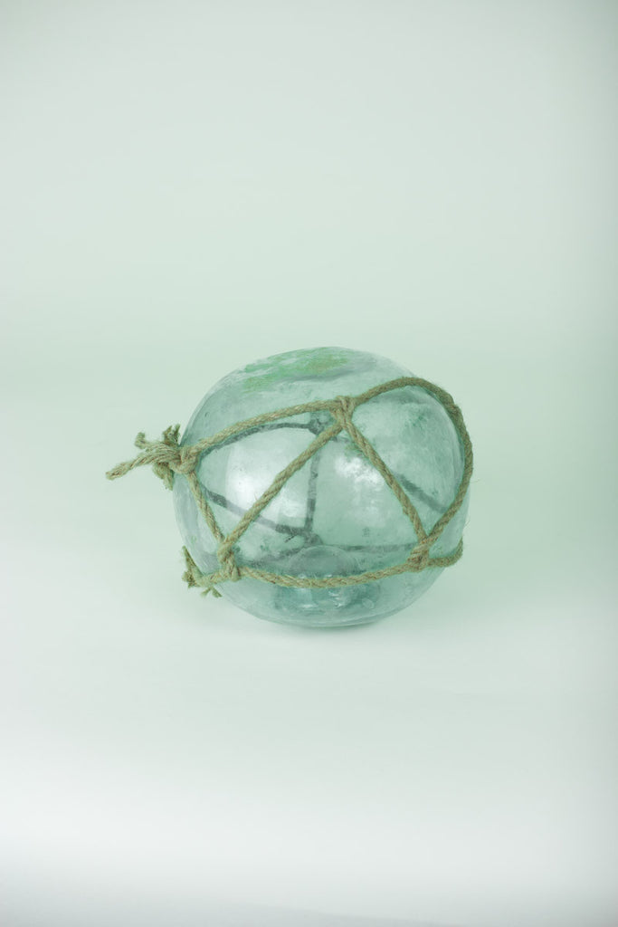 Antique glass floats - The Nifty Decor