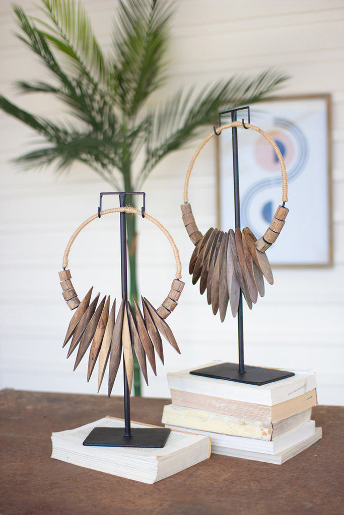 Necklace iron stands, set of 2 - The Nifty Decor