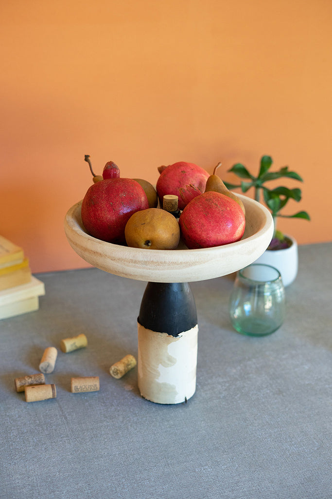 Carved bottle topper - The Nifty Decor