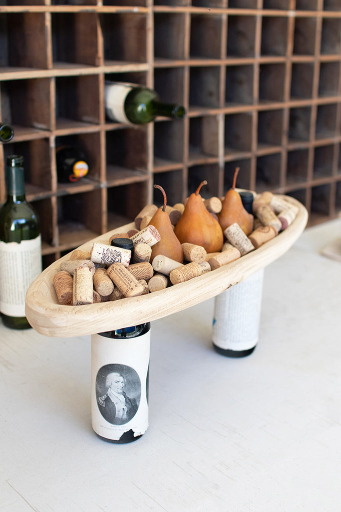 Oval bottle topper - The Nifty Decor