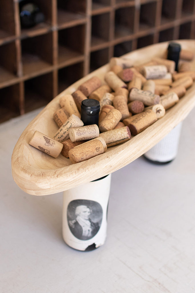 Oval bottle topper - The Nifty Decor