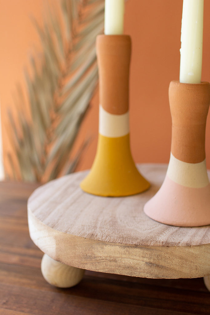 Wooden risers, set of 2 - The Nifty Decor