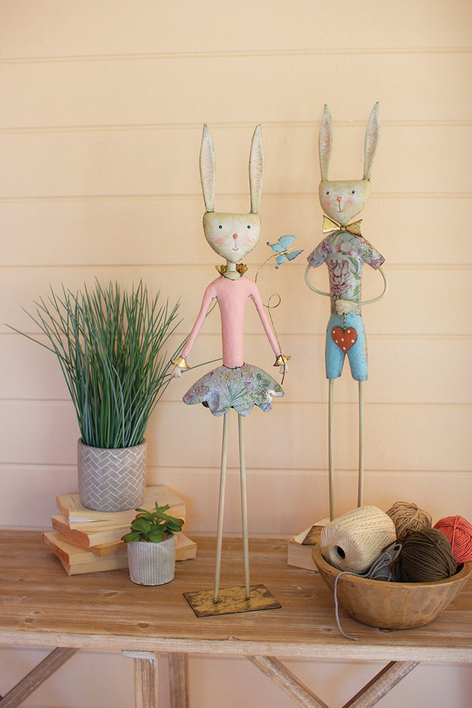 Couple rabbits, set of 2 - The Nifty Decor