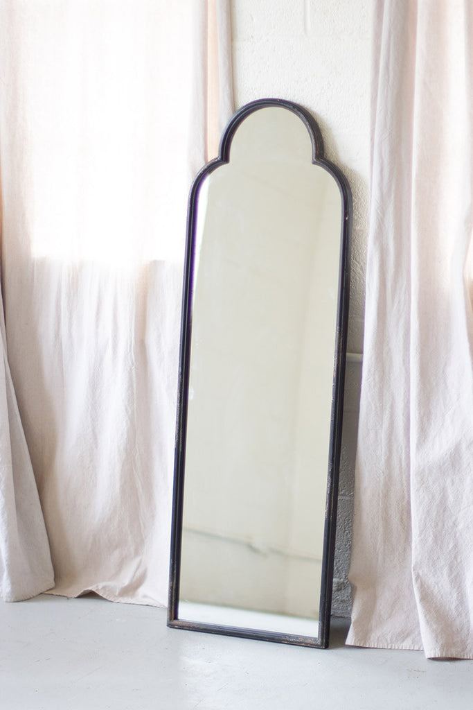 Antique arched top mirror - The Nifty Decor