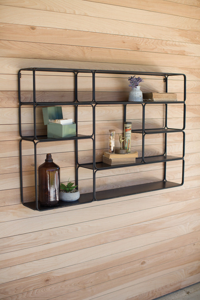 Large metal  shelf - The Nifty Decor