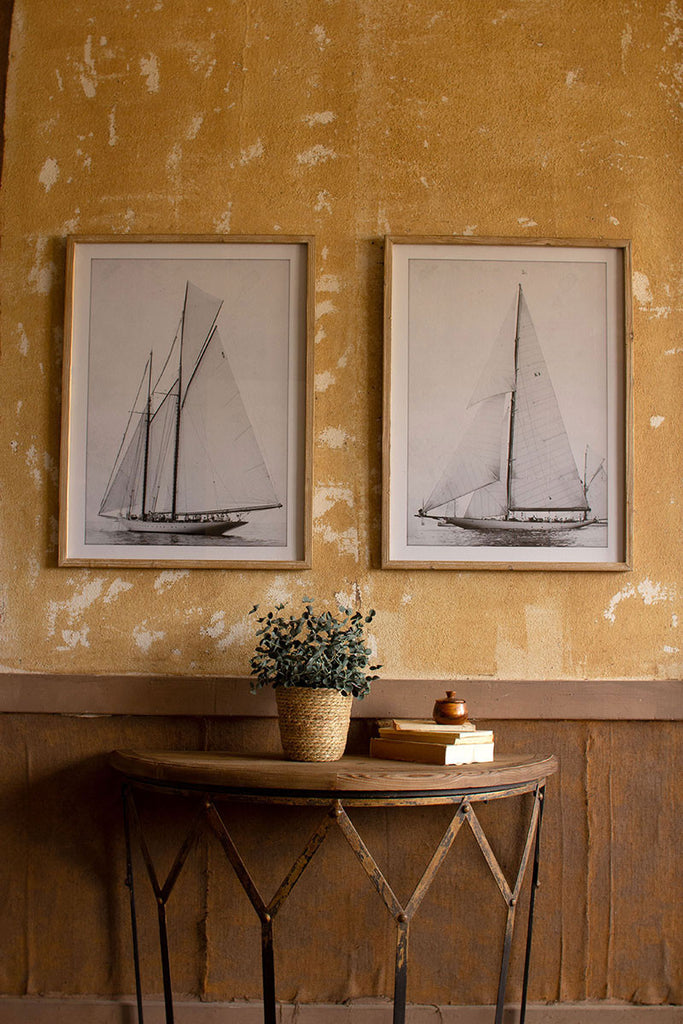 Sailboat prints, set of 2 - The Nifty Decor