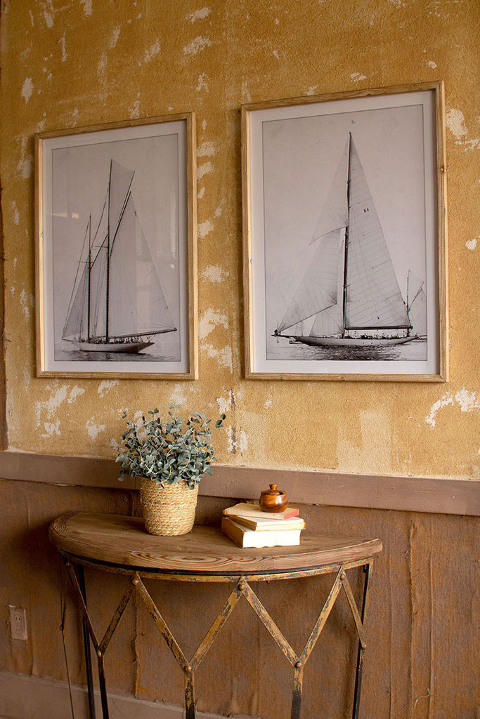 Sailboat prints, set of 2 - The Nifty Decor