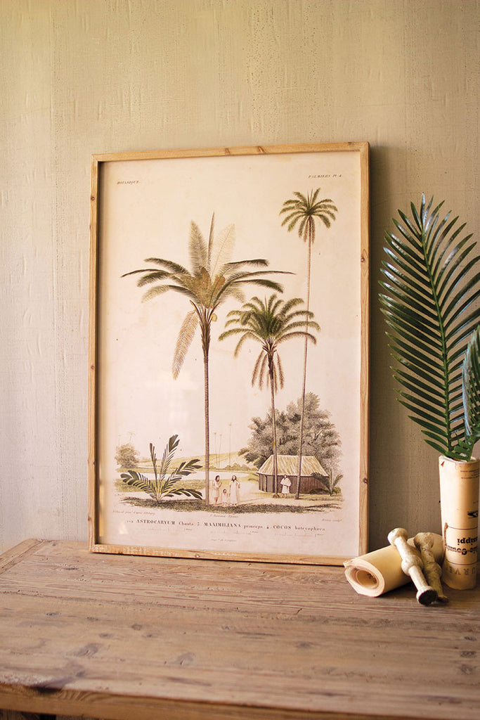 Palm tree print - The Nifty Decor