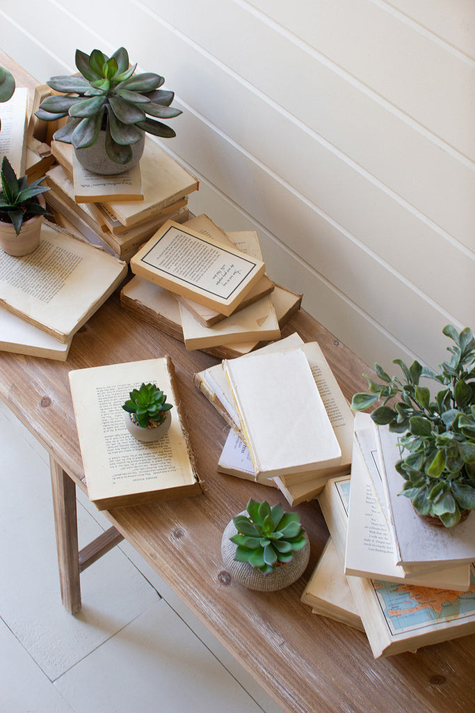 Wooden console table - The Nifty Decor