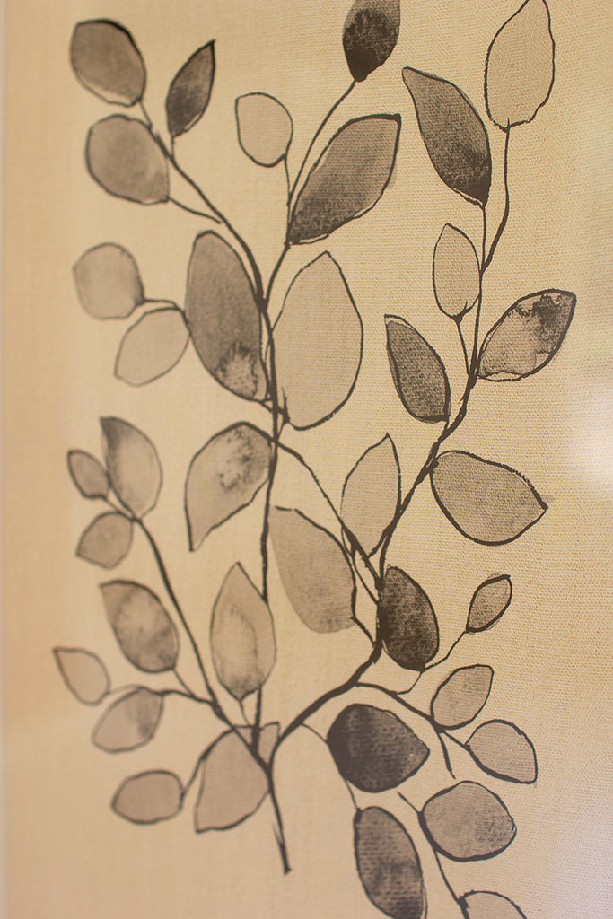 Black leaf prints, set of 2 - The Nifty Decor