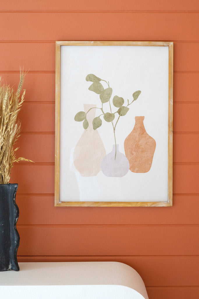 Still life print under glass - Bombay Mercantile