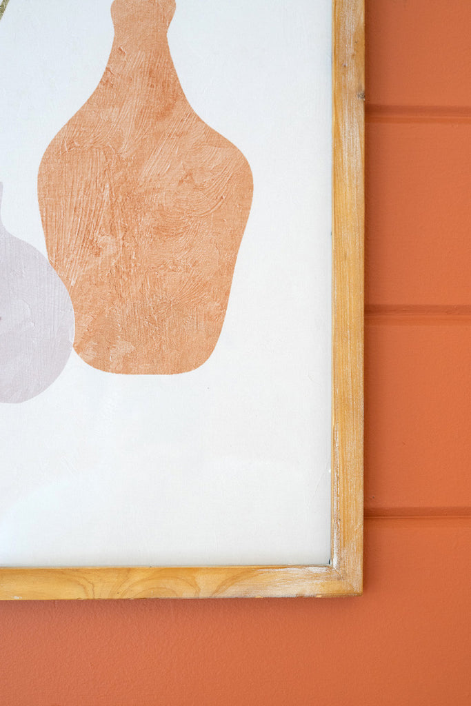Still life print under glass - Bombay Mercantile