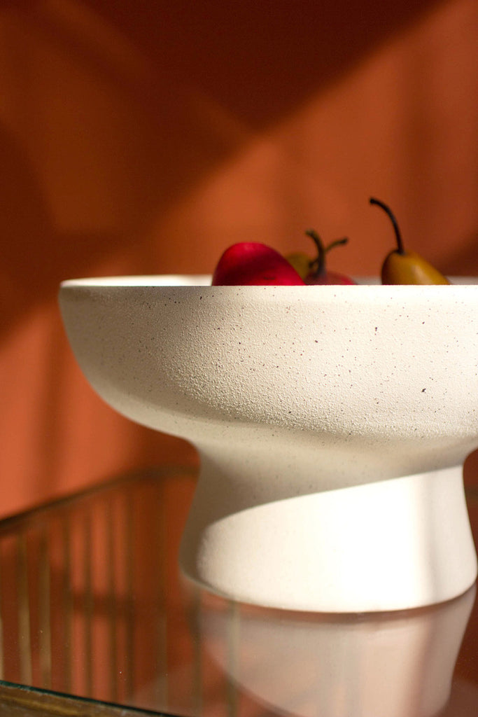 Ceramic compote / short - Bombay Mercantile