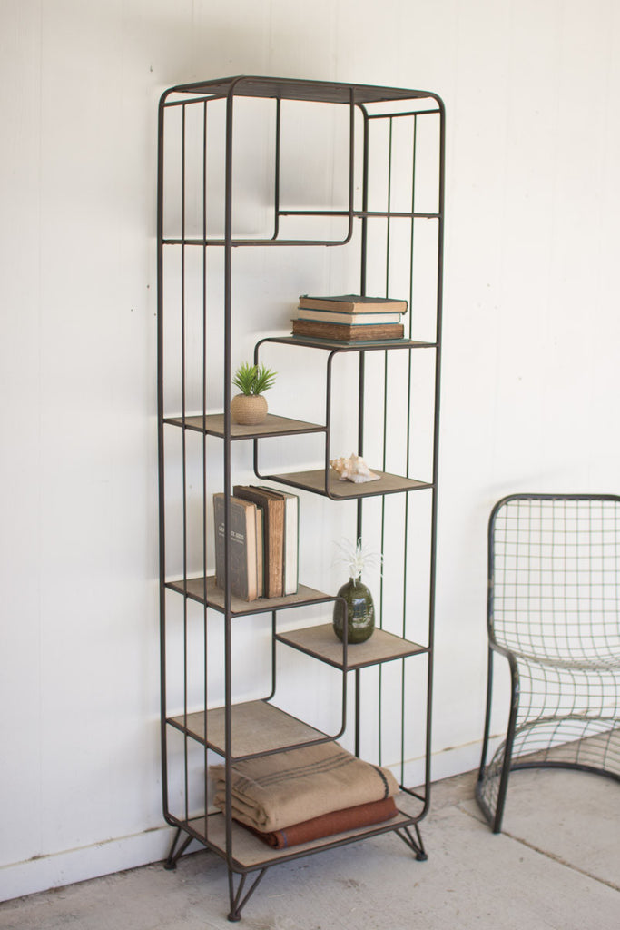 Multi level shelving unit - The Nifty Decor