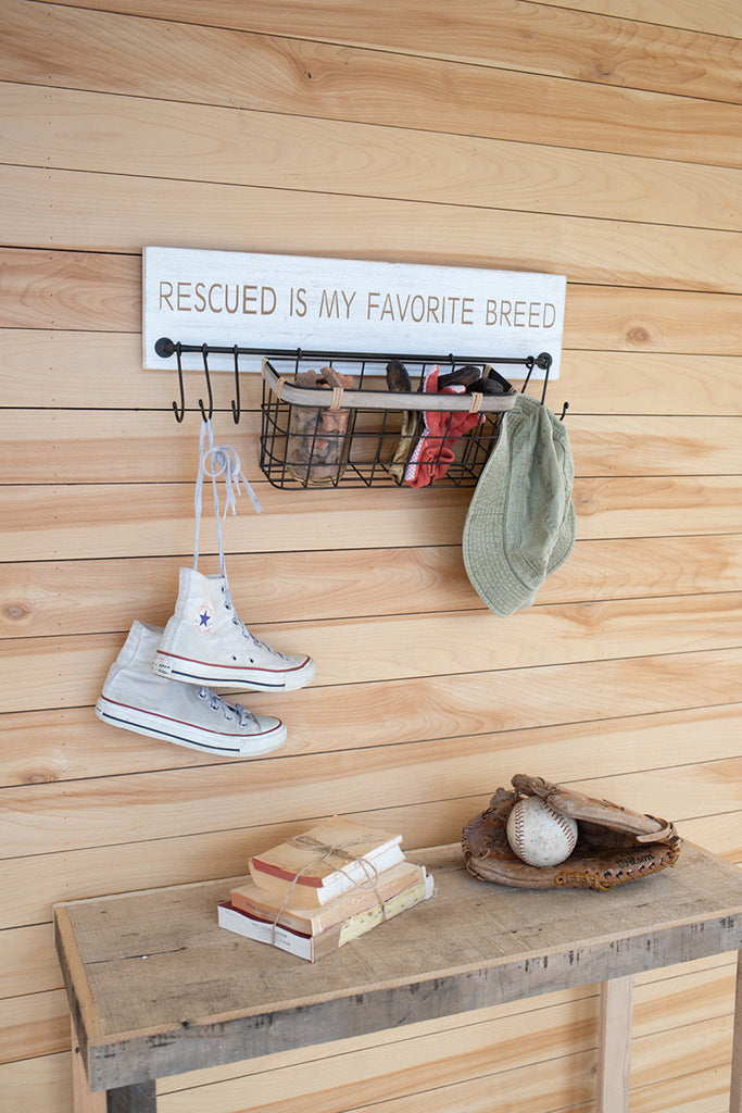 Pet stuff rack - The Nifty Decor