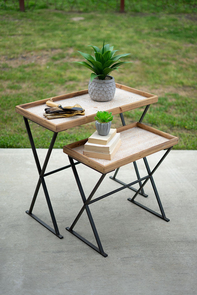 Rectangle tables, set of 2 - The Nifty Decor