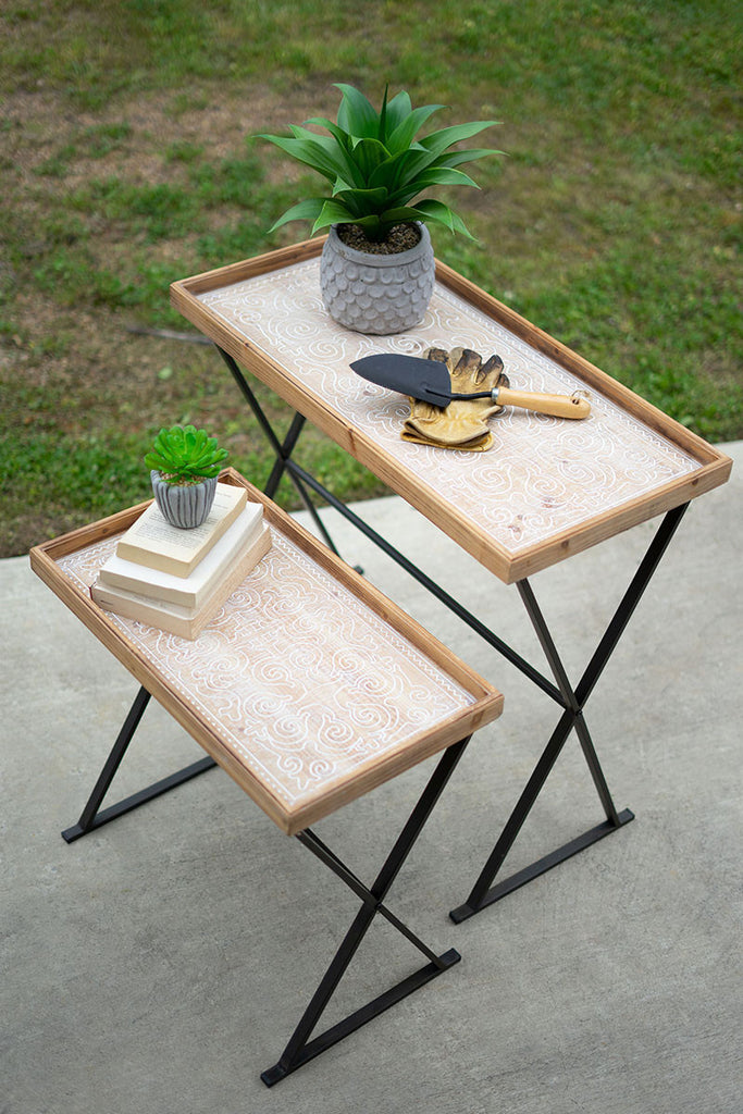 Rectangle tables, set of 2 - The Nifty Decor