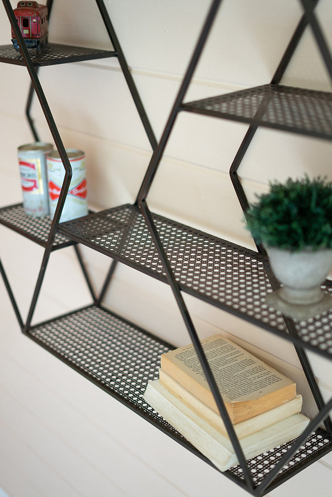 Diamond shaped shelf - The Nifty Decor