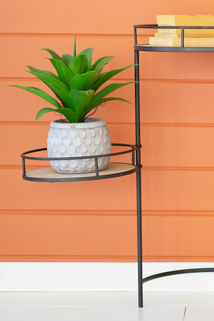 Oval display unit - The Nifty Decor