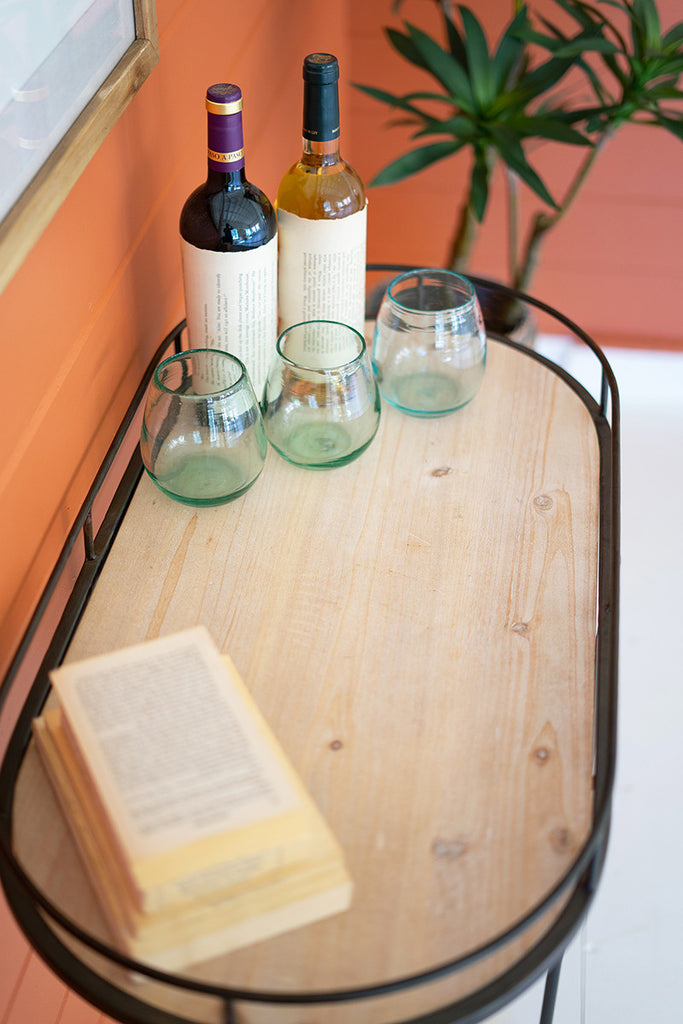 Oval display unit - The Nifty Decor