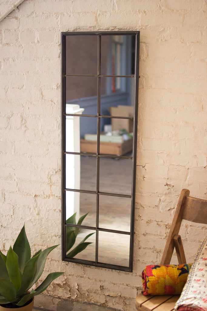 Mirror with twelve windows - The Nifty Decor