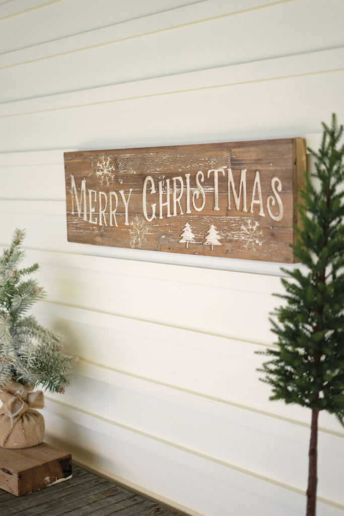 Merry christmas sign - The Nifty Decor