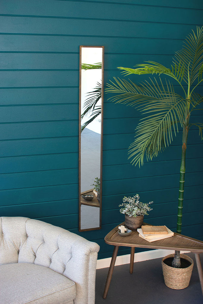 Tall thin wall mirror. - The Nifty Decor
