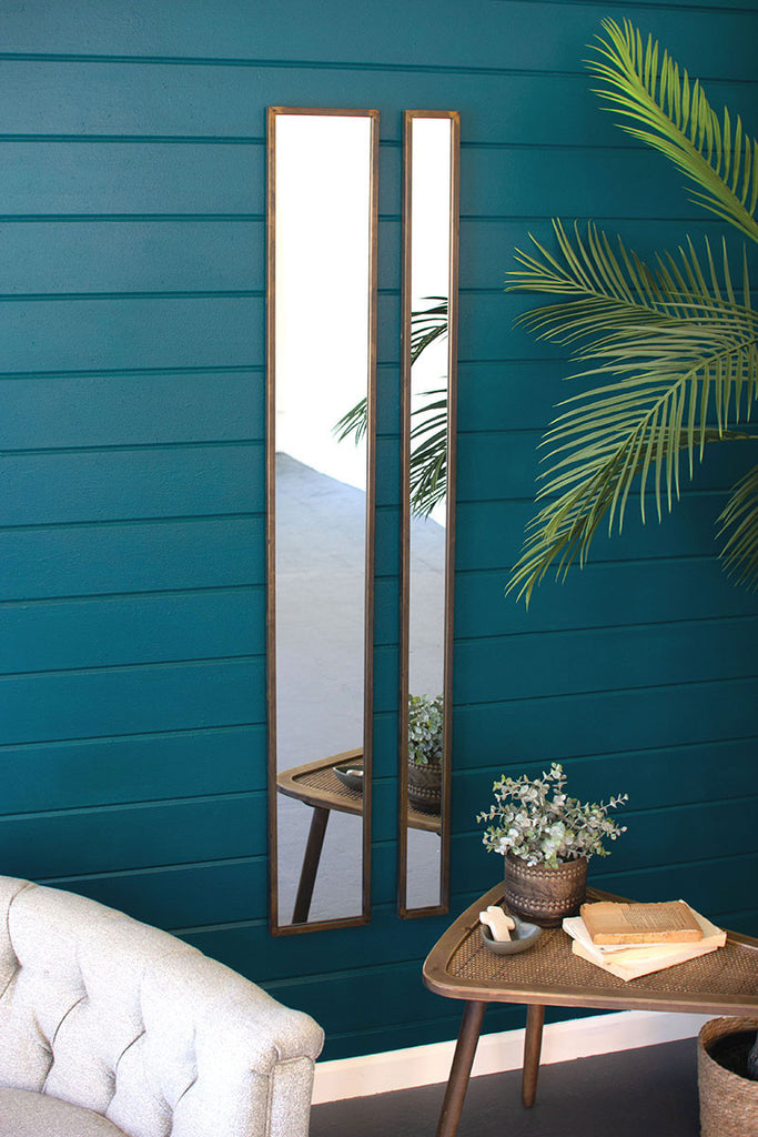 Tall thin wall mirror. - The Nifty Decor