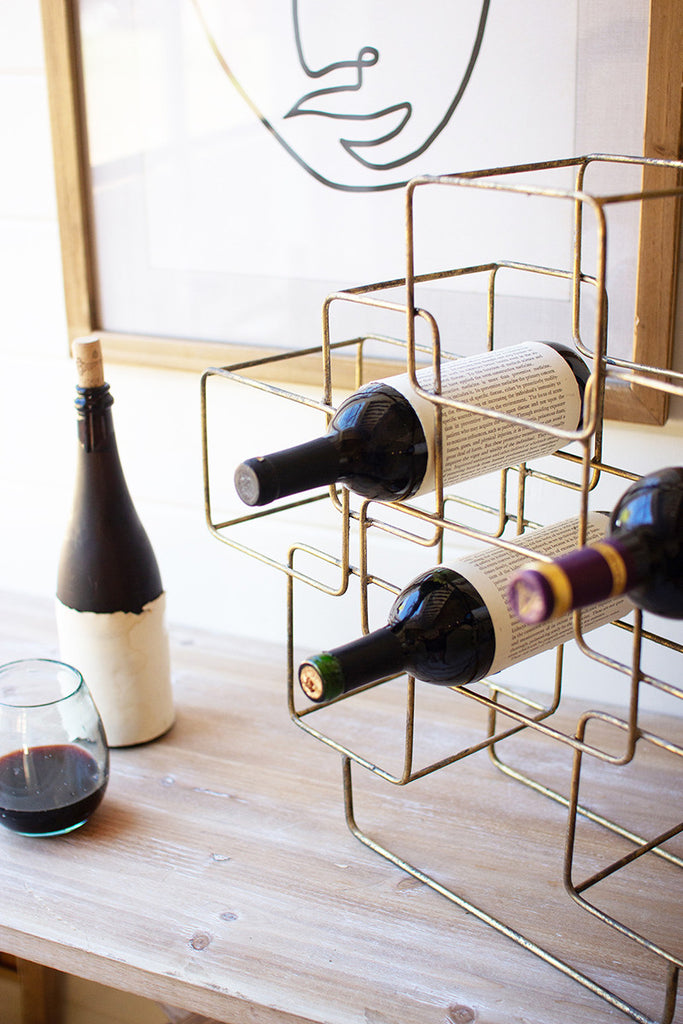 Cubical wine rack - The Nifty Decor
