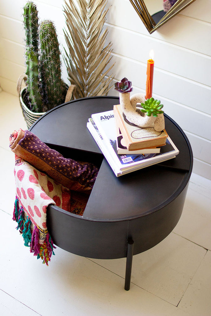 Coffee table with removable top - The Nifty Decor