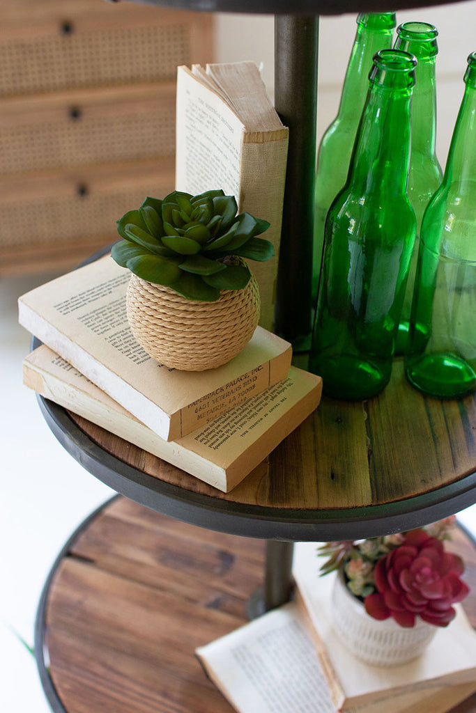 Four-tiered display tower - The Nifty Decor