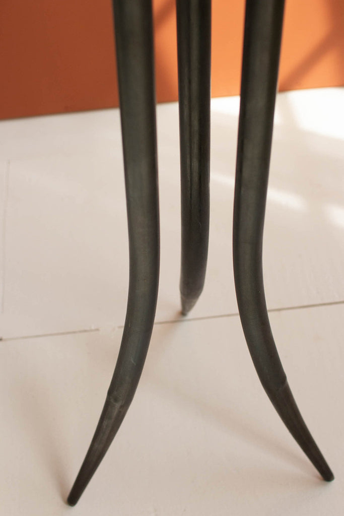 Metal accent table - Bombay Mercantile