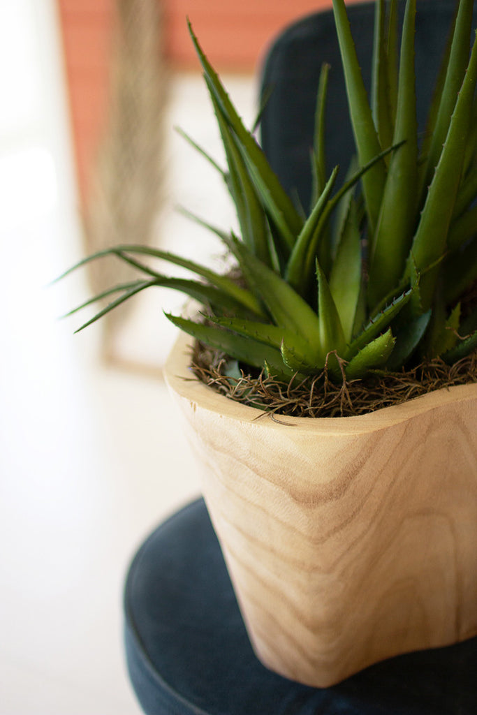 Organic wooden bowl - The Nifty Decor