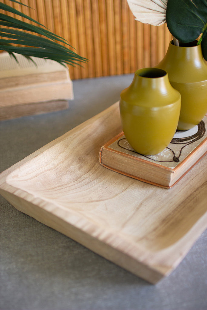 Rectangle wooden bread tray - The Nifty Decor