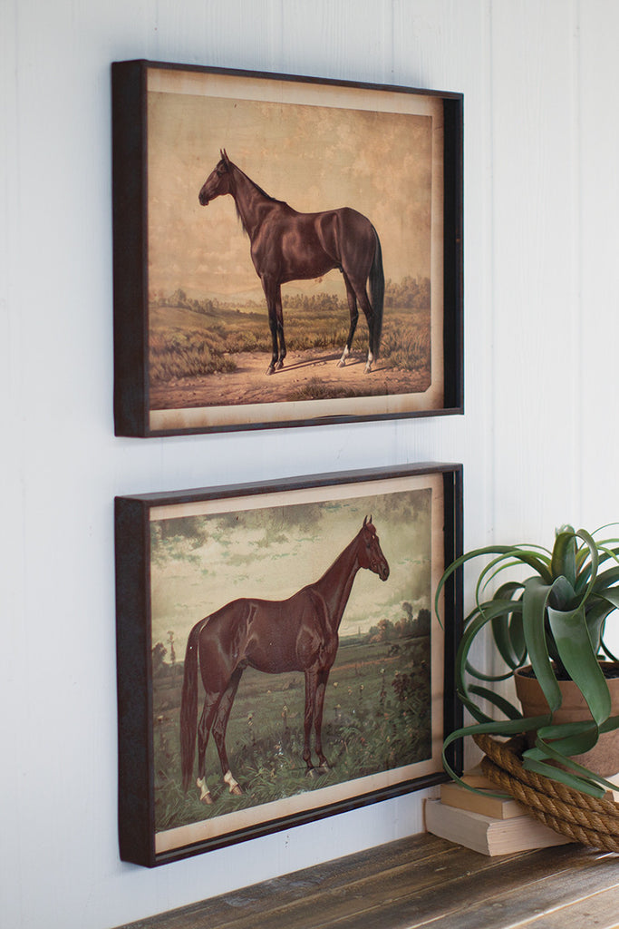 Horse prints, set of 2 - The Nifty Decor