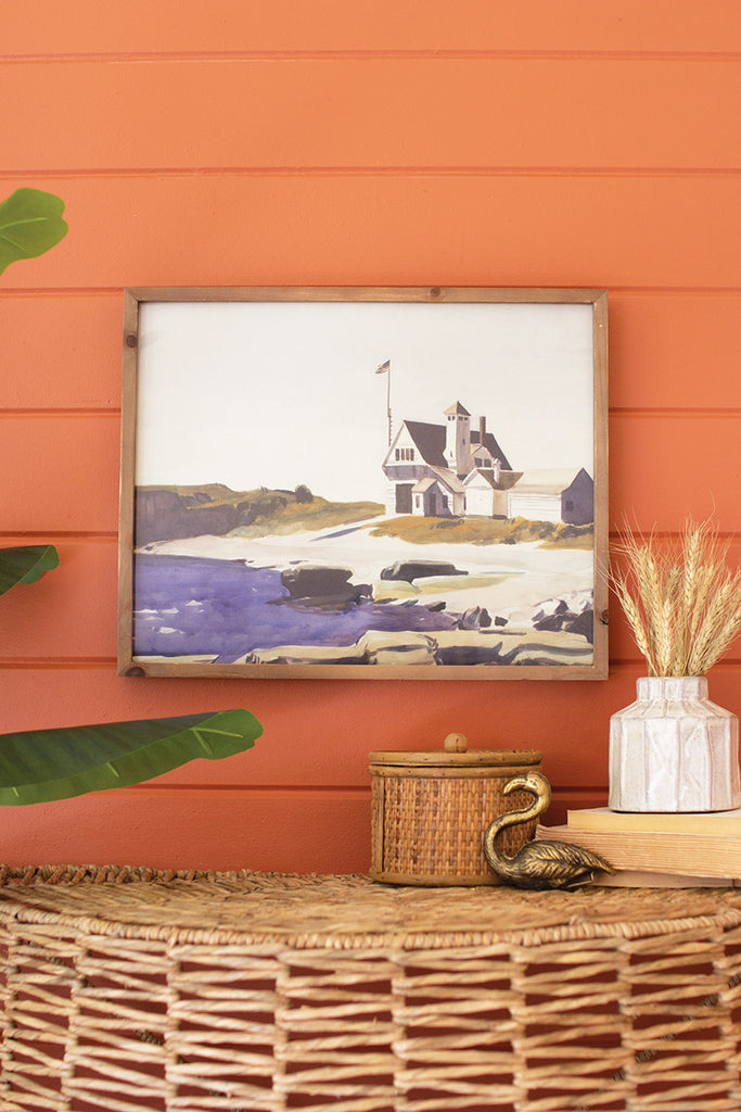 Maine shoreline print - The Nifty Decor