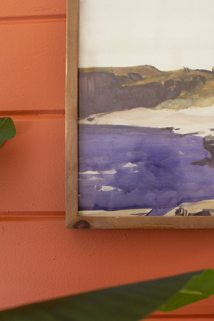 Maine shoreline print - The Nifty Decor