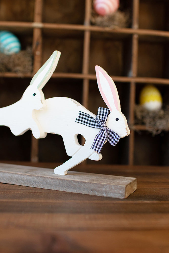Three running rabbits - The Nifty Decor
